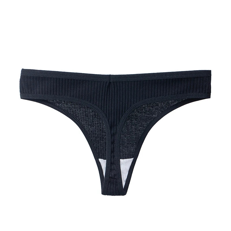 TrowBridge Sale Women's Panties Cotton Sexy Underwear Female Thongs Lingerie Striped Hot G-Strings Simple Cozy Sports Underpants