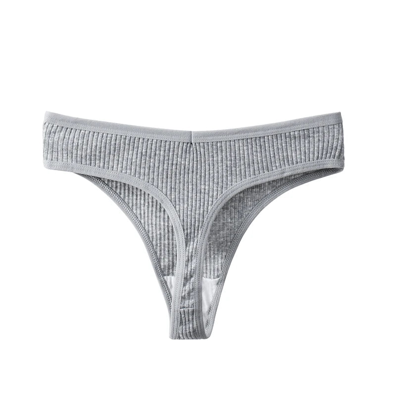 TrowBridge Sale Women's Panties Cotton Sexy Underwear Female Thongs Lingerie Striped Hot G-Strings Simple Cozy Sports Underpants