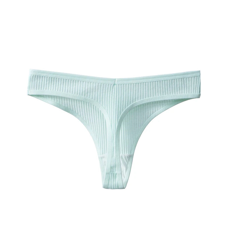TrowBridge Sale Women's Panties Cotton Sexy Underwear Female Thongs Lingerie Striped Hot G-Strings Simple Cozy Sports Underpants