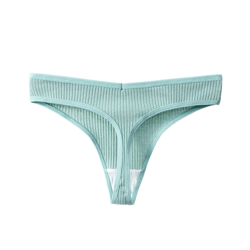 TrowBridge Sale Women's Panties Cotton Sexy Underwear Female Thongs Lingerie Striped Hot G-Strings Simple Cozy Sports Underpants