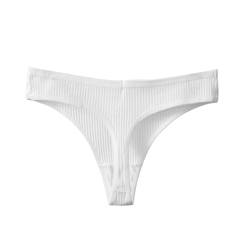 TrowBridge Sale Women's Panties Cotton Sexy Underwear Female Thongs Lingerie Striped Hot G-Strings Simple Cozy Sports Underpants