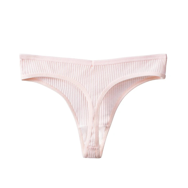 TrowBridge Sale Women's Panties Cotton Sexy Underwear Female Thongs Lingerie Striped Hot G-Strings Simple Cozy Sports Underpants